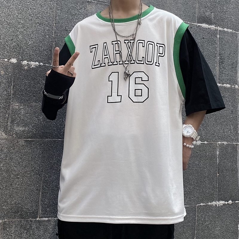 basketball half sleeve jersey