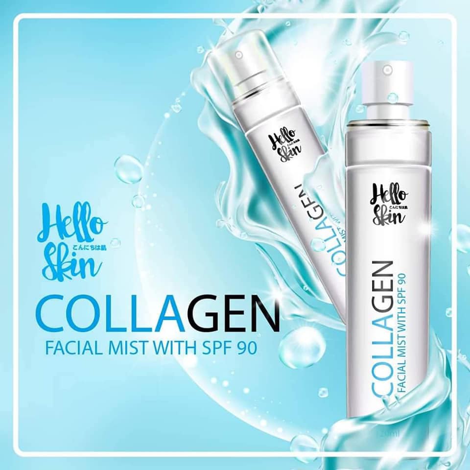 Hello Skin Collagen Facial Mist SPF90 120ml Shopee Philippines