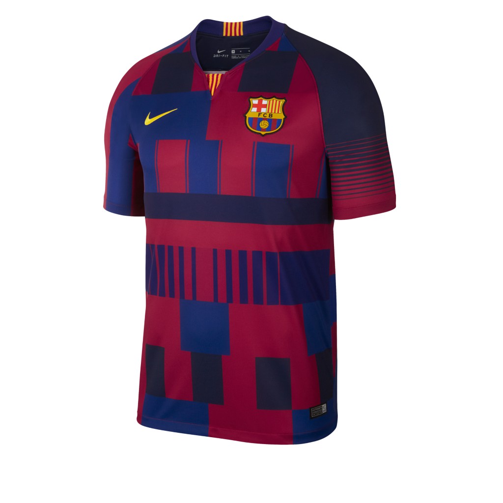 fc barcelona anniversary jersey