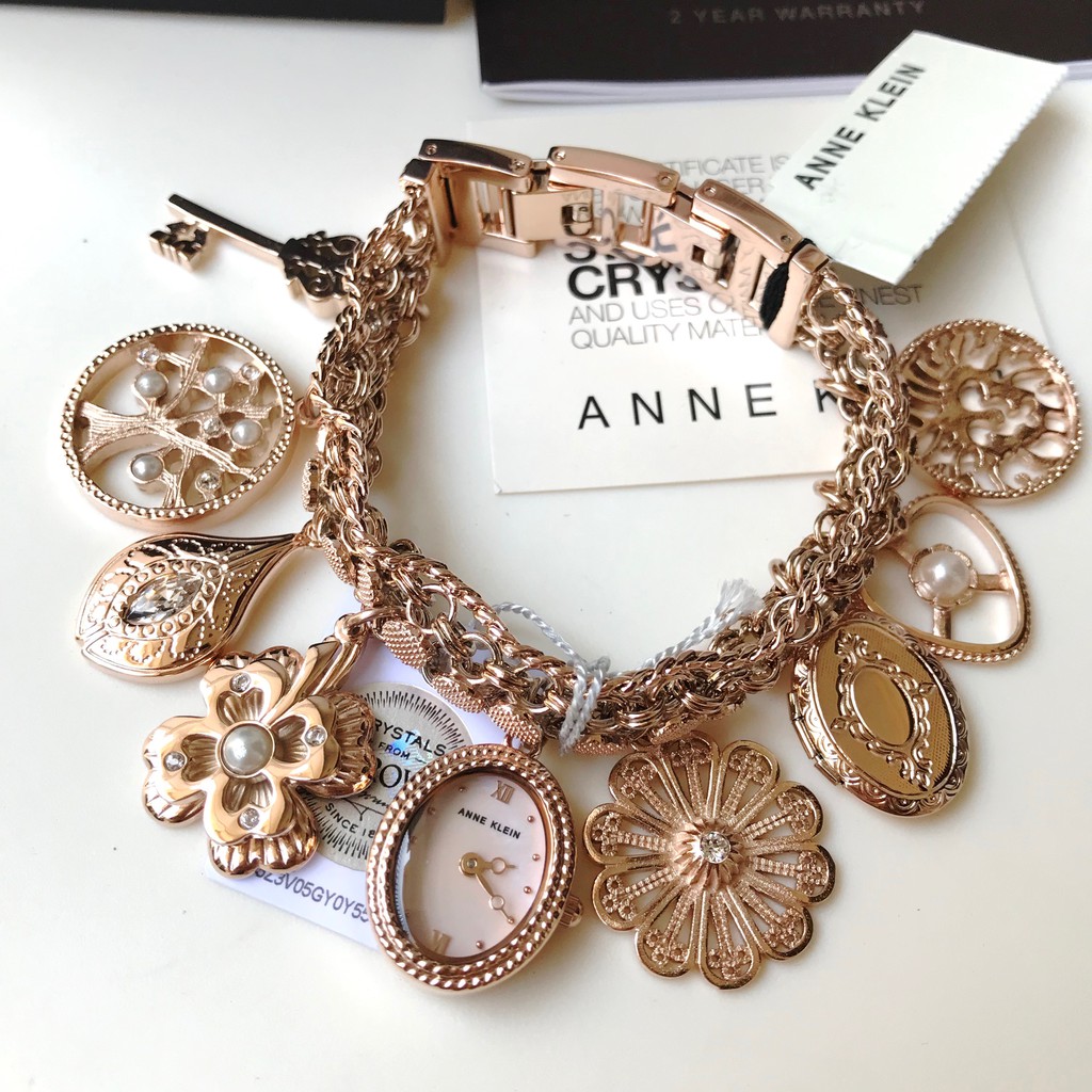 anne klein watch with charms