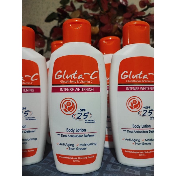 Gluta C Lotion SPF 25 Glutathion & Vitamin C intense whitening 300ml