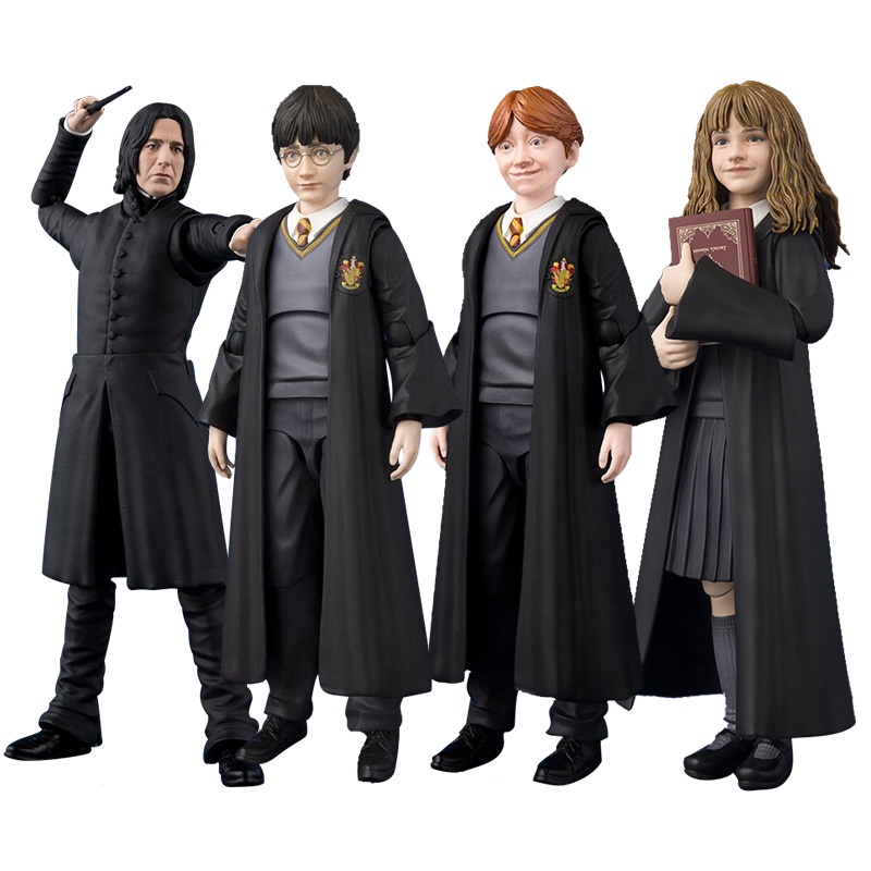 Bandai SHF Harry Potter Severus Snape Hermione Granger Ron Weasley ...