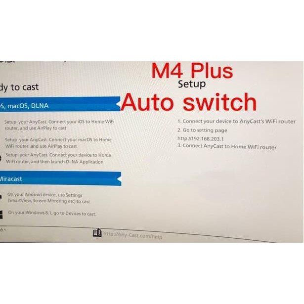 Anycast Anicast Any Cash Anycash Miracast Dongle Hdmi Dongle Anycast M4 Plus Original Original Shopee Philippines