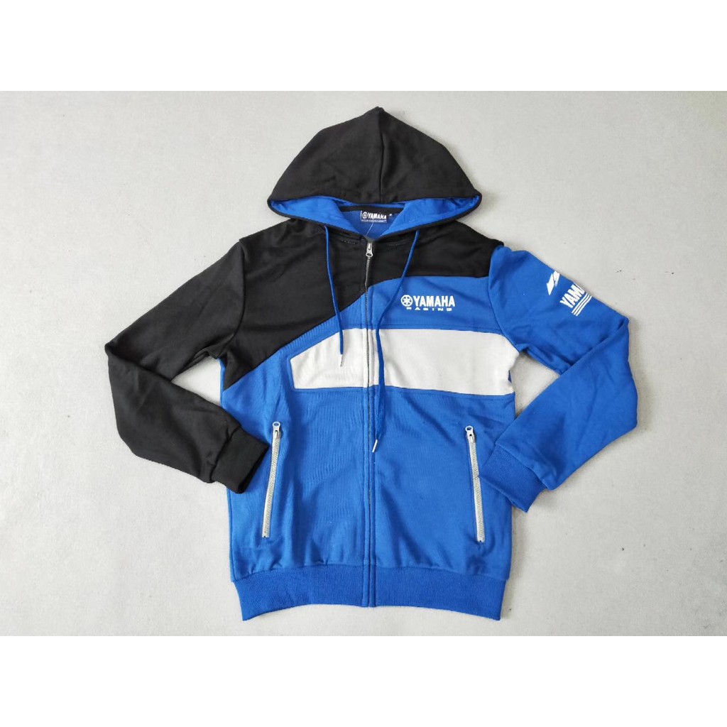 blue yamaha hoodie