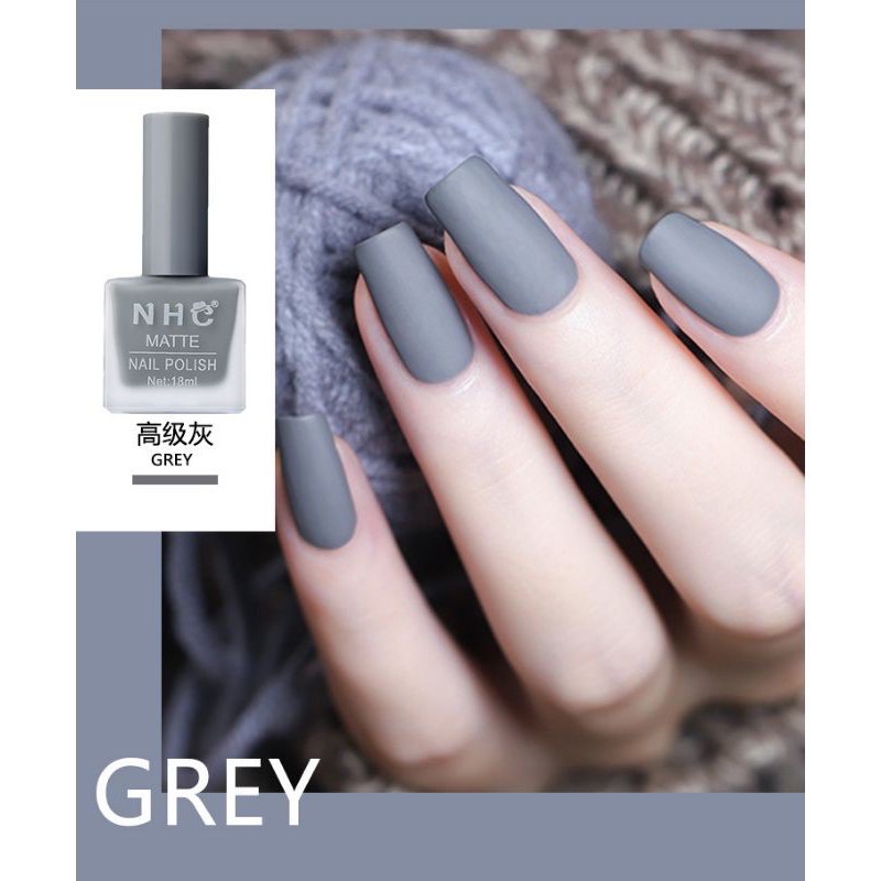 NHC Korean Style matte nail polish | Shopee Philippines