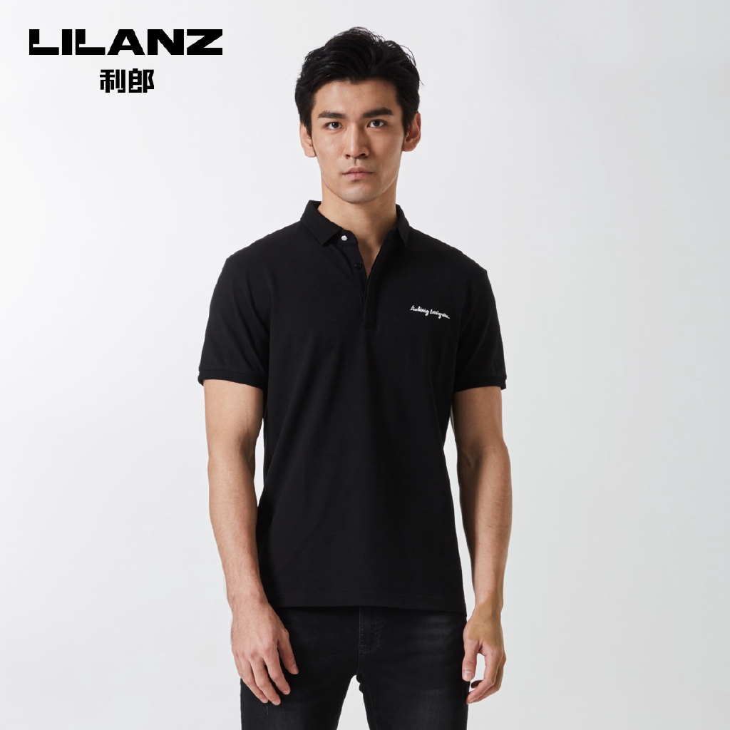 black business casual shirt