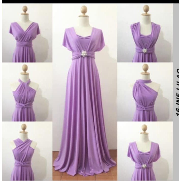 lavender infinity dress