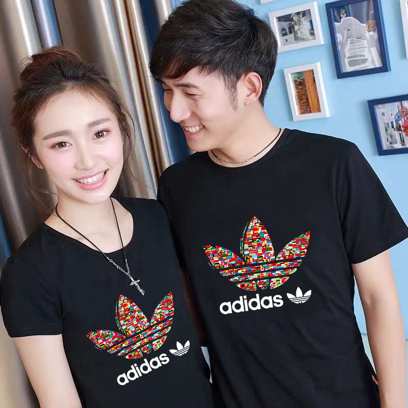 couple t shirt adidas