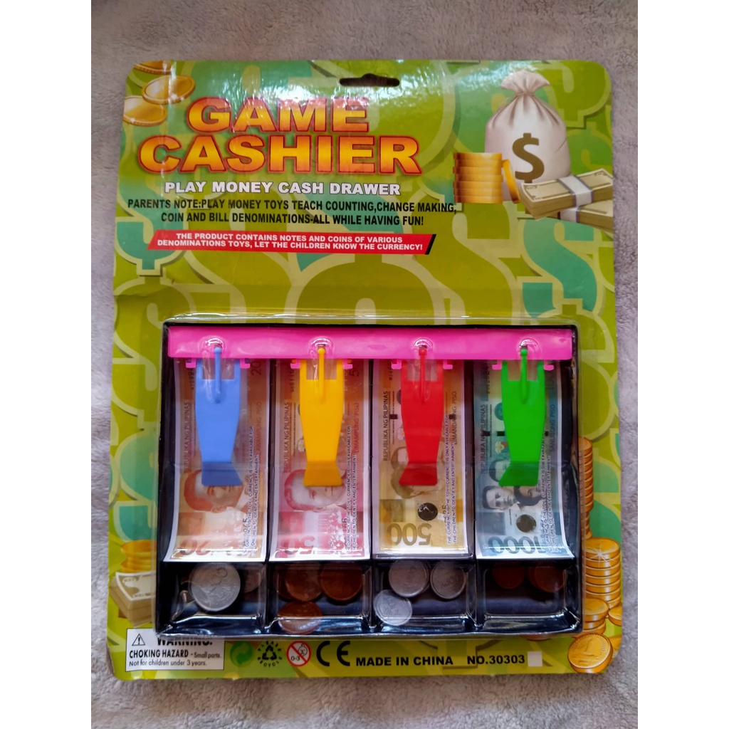 TOY CASHIER PLAY MONEY AND CASH DRAWER Shopee Philippines