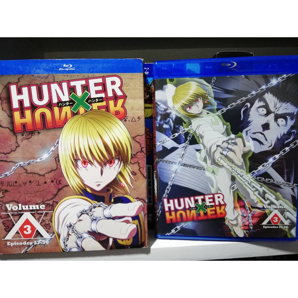 Hunter X Hunter Set 3 Anime Blu Ray Shopee Philippines