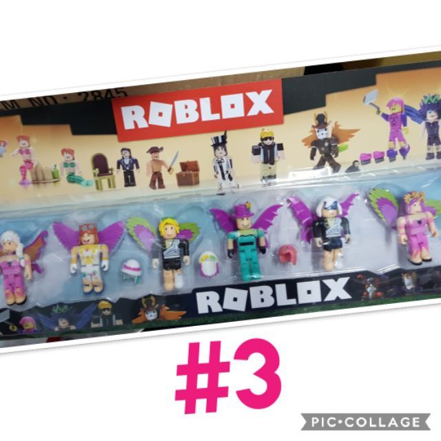 Roblox 6 Character Toy Set Shopee Philippines - bobble wobble roblox