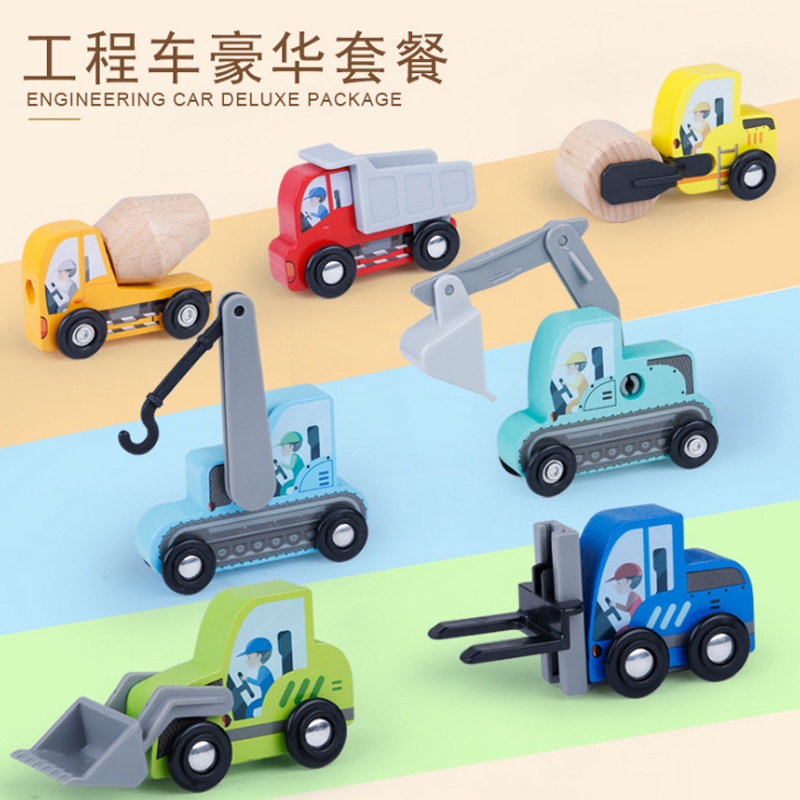 wooden mini car