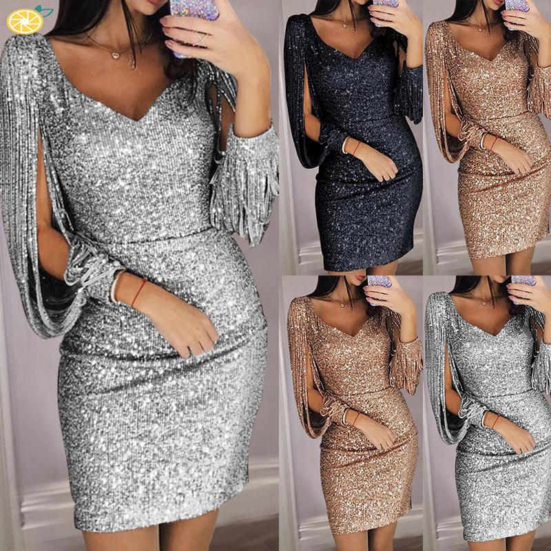 cocktail dress glitter