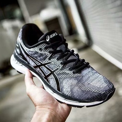 asics black grey