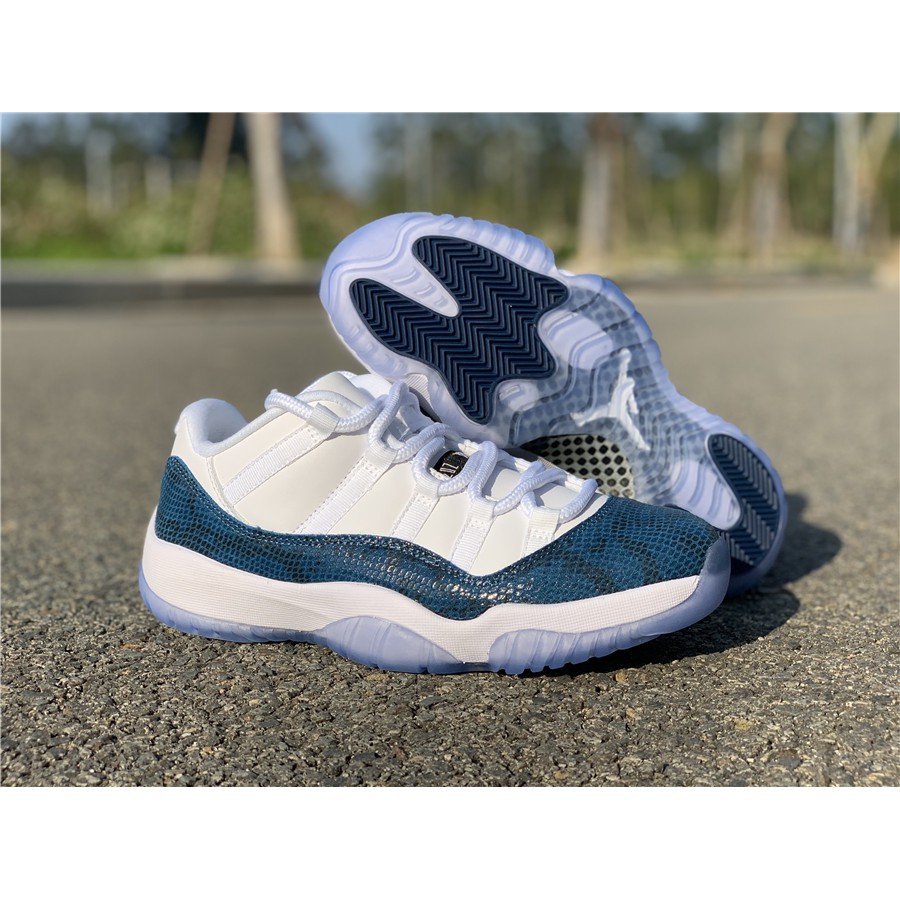 navy blue and grey jordan 11 low