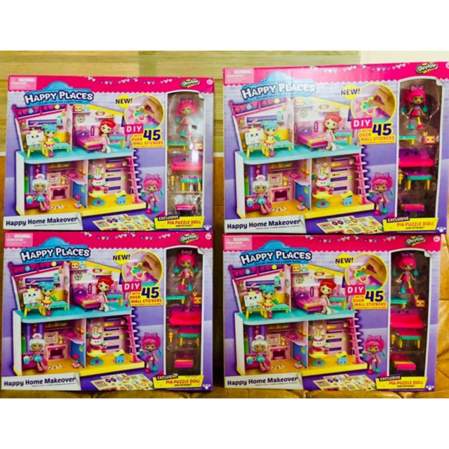 happy places shopkins mansion playset