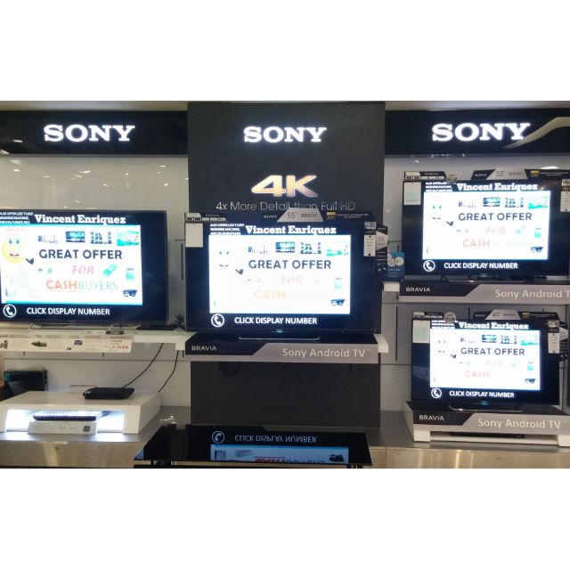 Sony Uhd 4k Hdr Android Led Tv 43 49 55 65 X7507h Series Shopee Philippines