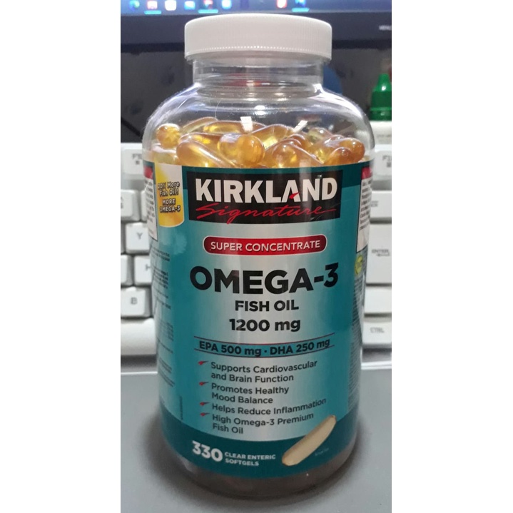 KIRKLAND Omega3 330 softgel caps Shopee Philippines