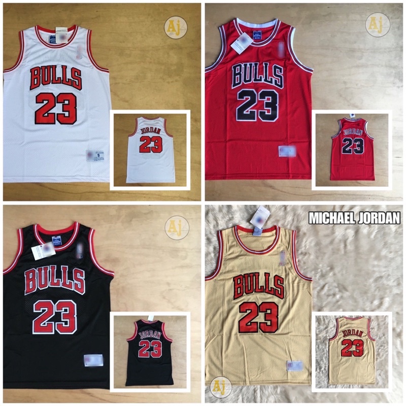 MJ Chicago bulls retro classic jersey | Shopee Philippines