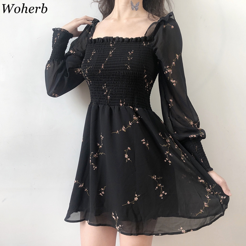 womens black dresses with sleeves