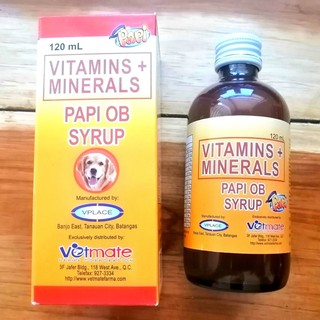 [VETKLIX] Papi OB Syrup Pre and Post Pregnancy Pet Vitamins 120ml #1