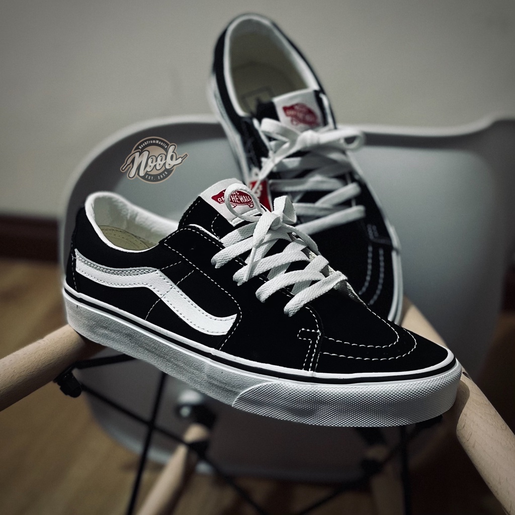 Vans Classic Sk8-Low Black/White | Shopee Philippines