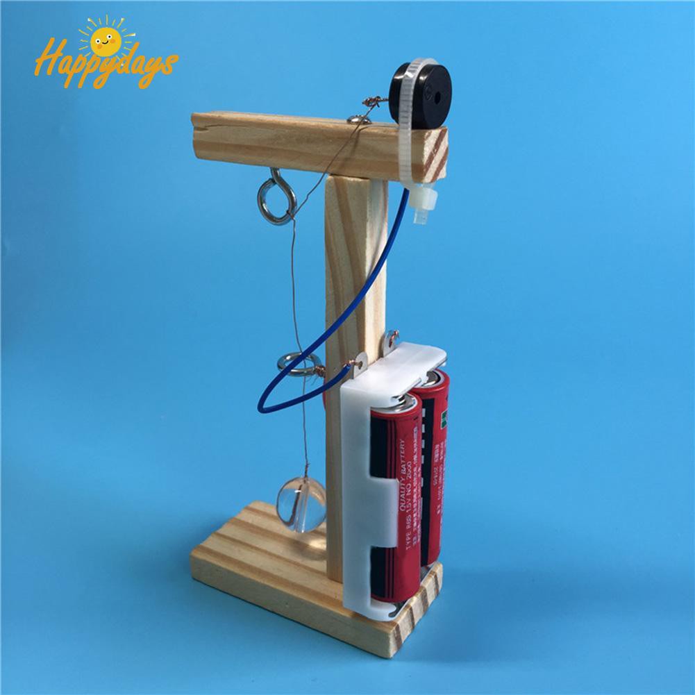 ☆BN☆Handmade Earthquake Alarm Science Experiment DIY Assembly Toy