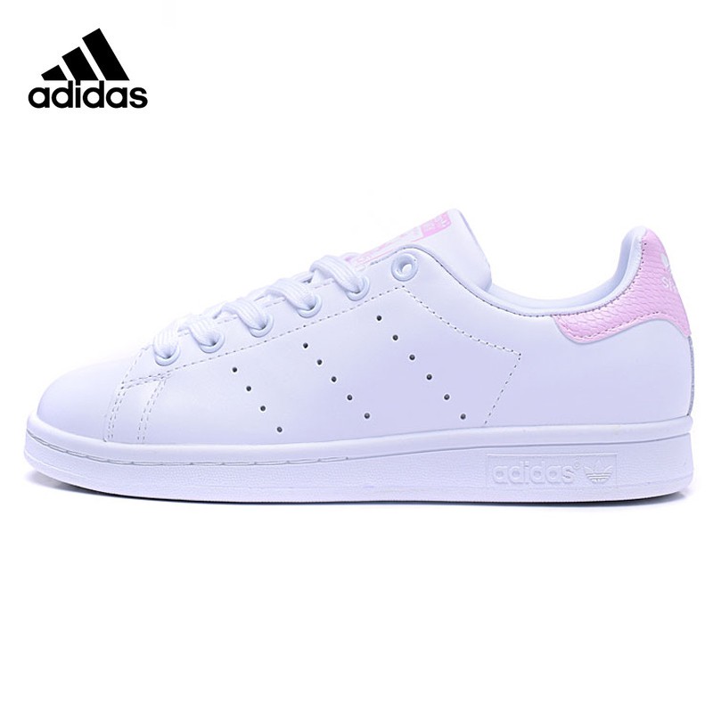 adidas stan smith white light pink