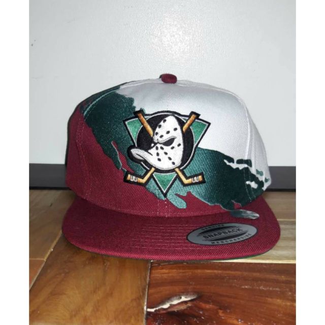 mighty ducks hat mitchell and ness