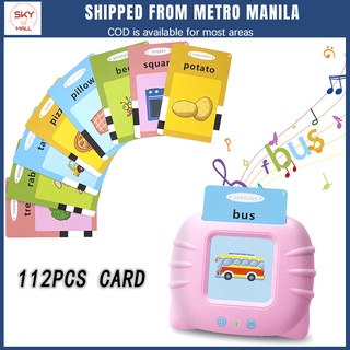 Portable Early Education Speaking Learning Card Machine Baby Pronunciation Speaking Learning Toys