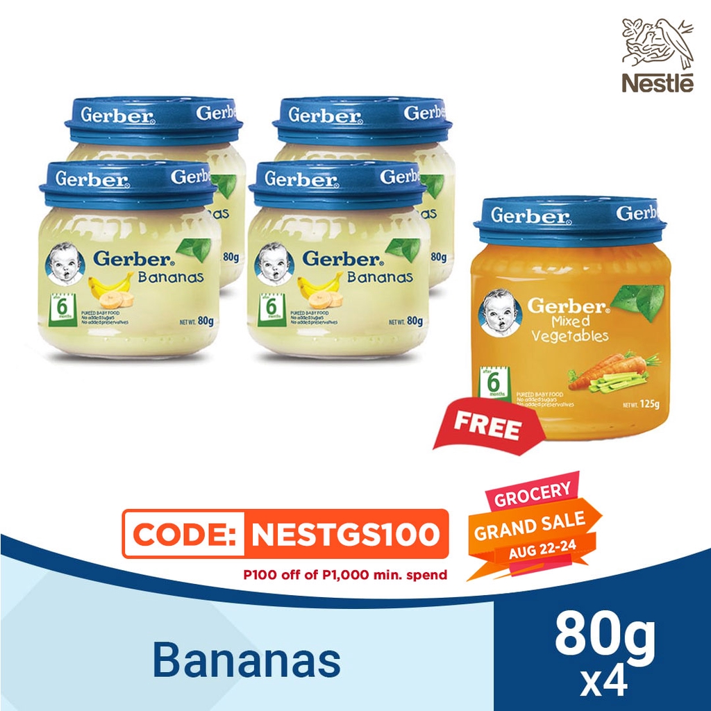 gerber mixed vegetables