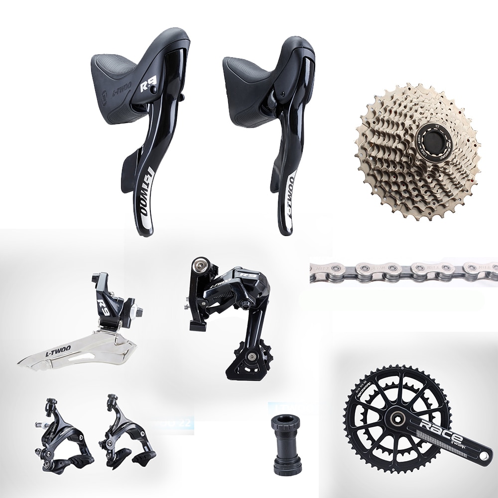 LTWOO R9 2x11 Speed Road Bike Groupset Sti Kit 22s Crank Cassette Chain