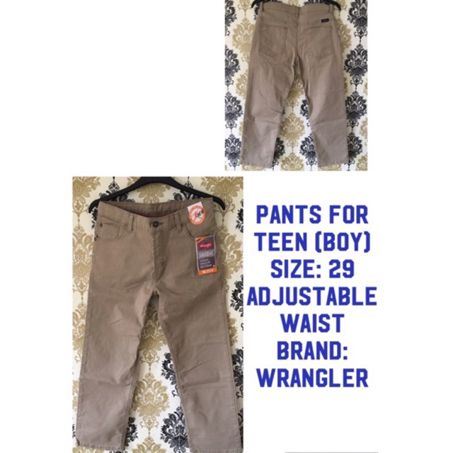 wrangler pants for boys