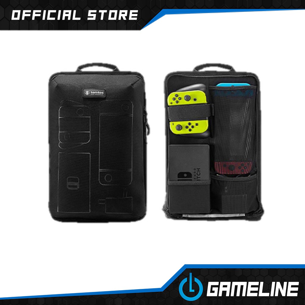 Tomtoc Backpack for Nintendo Switch Black Shopee Philippines