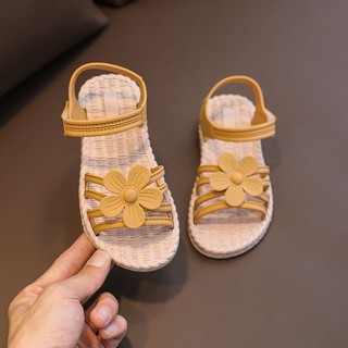 【HHS】New Girls Sandals Casual Fashion Cute Comfortable Beach Sandals For Kids