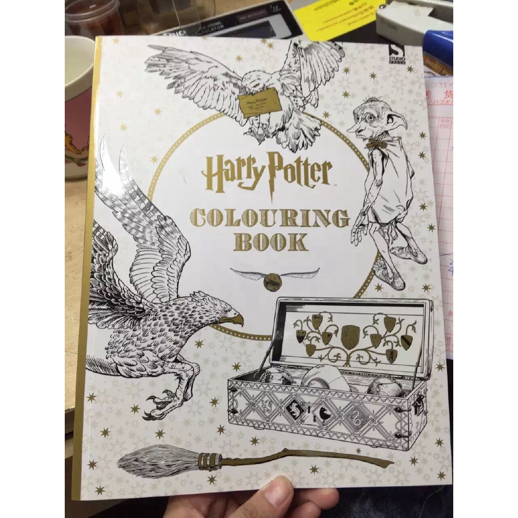 Download 96 Pages Book Harry Potter Coloring Books For Children Adult Secret Garden Series Painting Drawing Shopee Philippines
