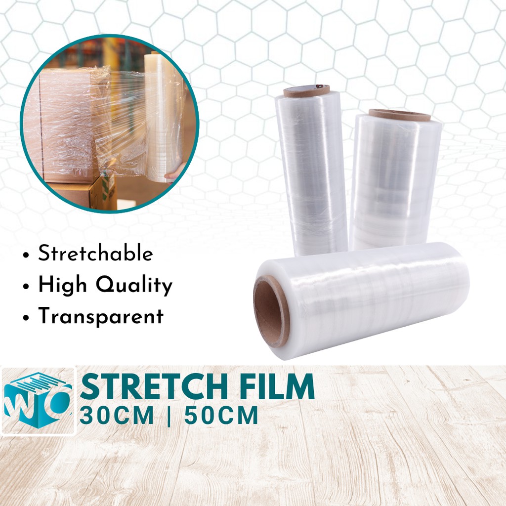 Yasen stretch film Cling Wrap 300m ( 30cm 50cm ) Plastic Warp Stretch