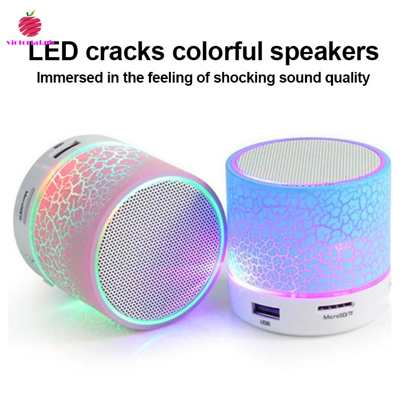 colorful speakers