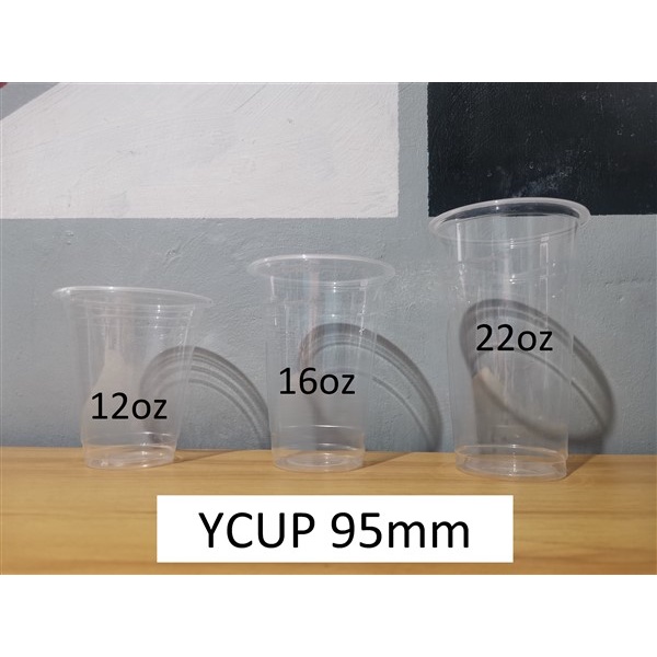 Y Cup 16oz Milktea Cups Plastic Cups 95mm 16oz No Lids 100pcs Shopee Philippines 3051