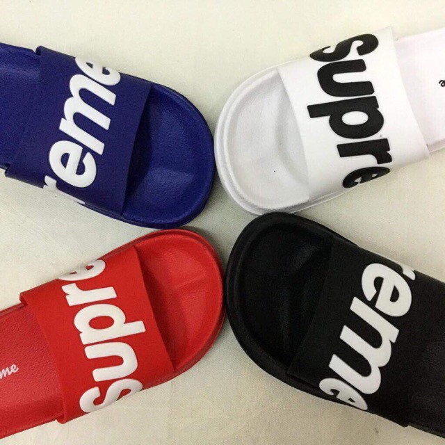 supreme mens slides