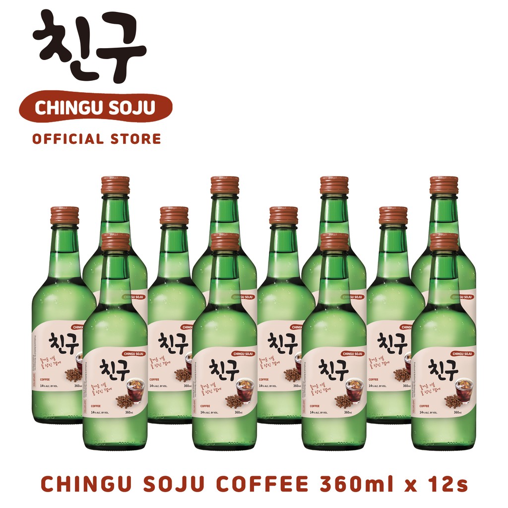 Chingu Soju Coffee 360ml 12 Bottles Shopee Philippines