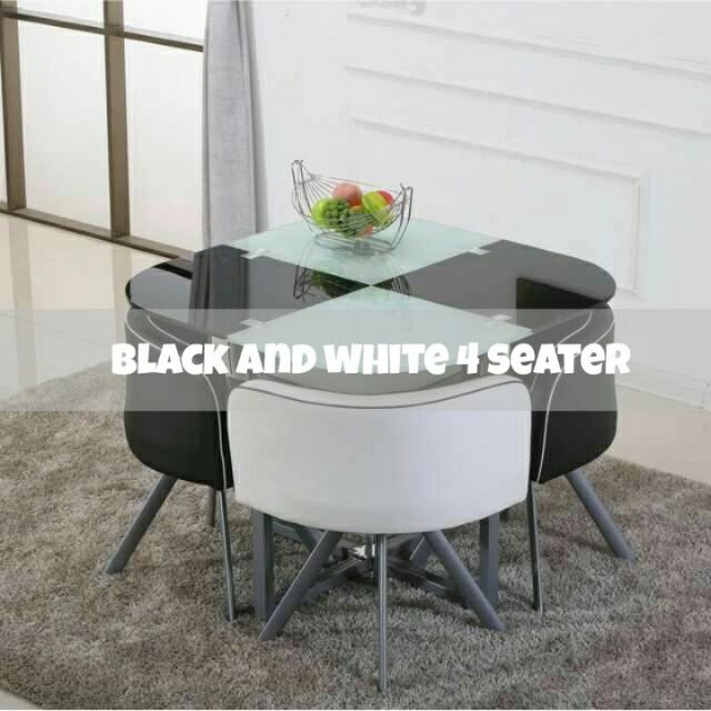 Space Saver Dining Set 4 Seater Shopee Philippines
