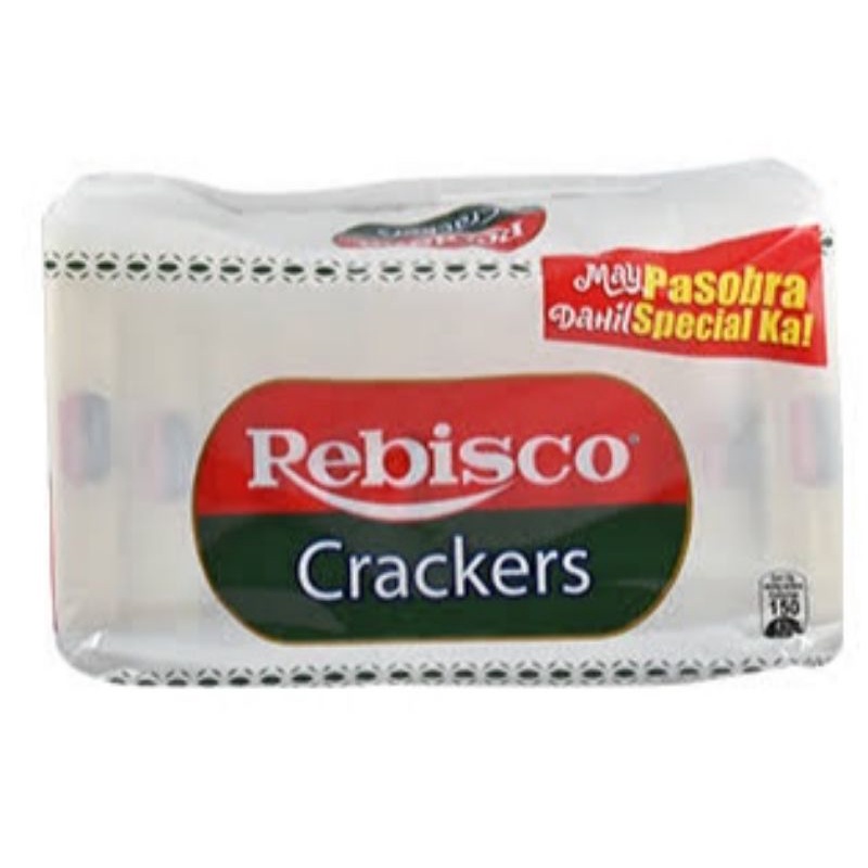 Rebisco Crackers Plain 33g x 10 pieces per pack Shopee Philippines