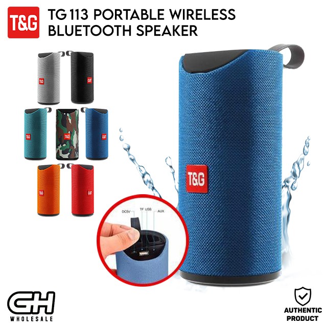jbl tg113 bluetooth speaker specifications