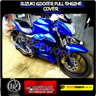 engine guard for gixxer