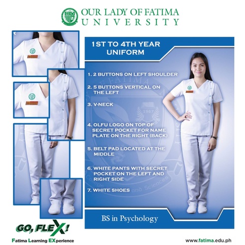 BS PSYCHOLOGY UNIFORM for FEMALE | Shopee Philippines