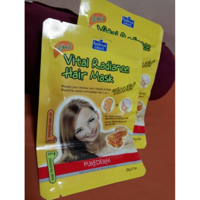 Vital Radiance Hair Mask Honey Shopee Philippines