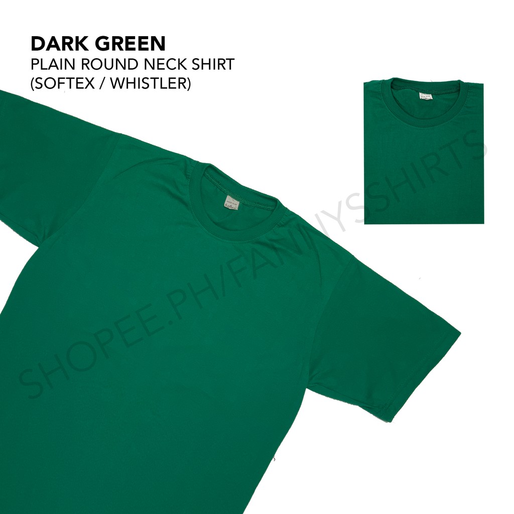 dark green shirt plain