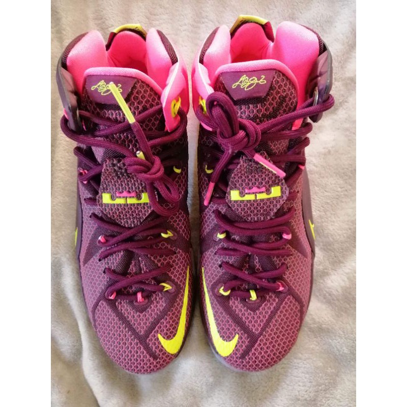 lebron 12 pink