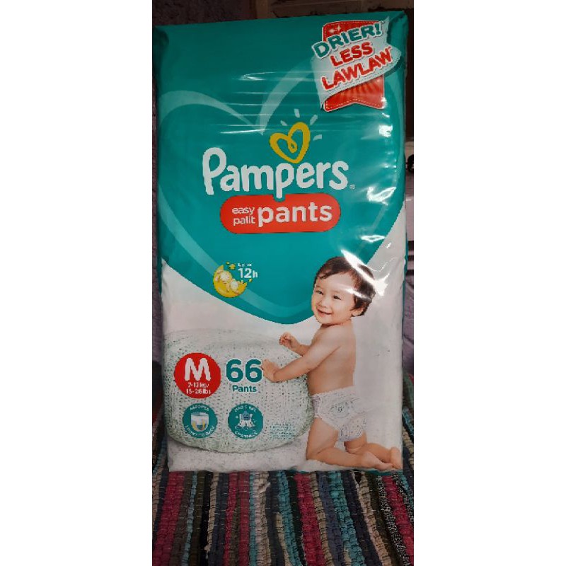 pampers pants medium 66 pieces price